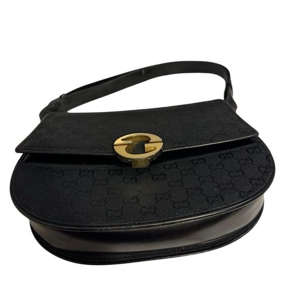 Gucci Black Shoulder Bag with Gold Hardware - Picture 5 of 13